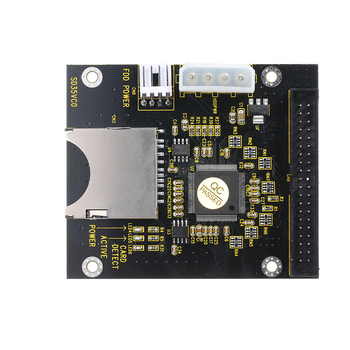 SD Memory Card To 3.5" 40Pin Male IDE Hard Disk Drive Adapter Secure Digital Converter HDD Adapter For PC Computer Desktop